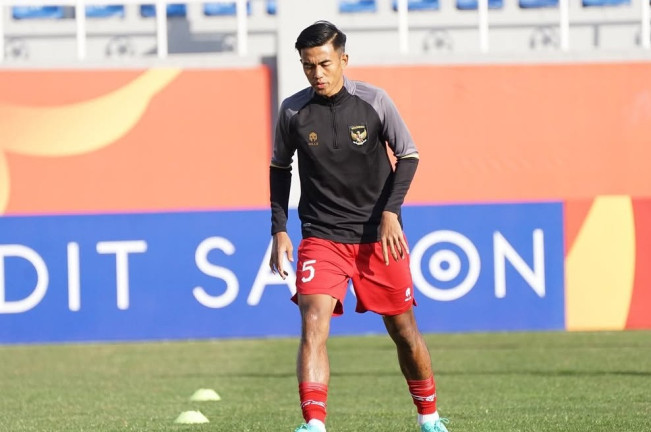 Kakang Rudianto kerap jadi langganan dipanggil ke Timnas U-23 Indonesia. Kakang Rudianto saat membela Timnas U-23 Indonesia. [Instagram @kakangrudianto33]